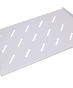 Extralink 1U 350mm Cantilever Shelf, Gray, for 19" wall cabinets