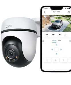 TP-Link Tapo C500 V2 kamera FHD, H.264 video, 360°/130° Pan/Tilt, Color Night Vision, microSD, dvosmjerni audio, detekcija pokreta, vodootporna IP65, Wi-Fi, Tapo app