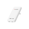 Verbatim Essentials Slim GaN zidni punjač 65 W, 2xUSB-C PD3.0, bijeli