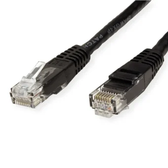 Roline VALUE UTP mrežni kabel Cat.6, 2.0m, crni
