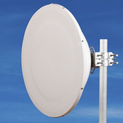 JIROUS JRC-32DD DuplEX Precision Parabolic directional antenna 32dBi with 2x N connector