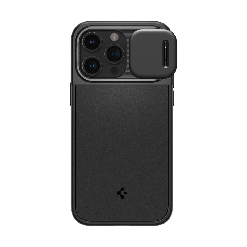 Spigen Optik Armor MagSafe, black - iPhone 15 Pro (ACS07184)