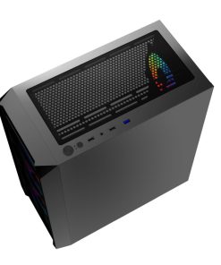Bit Force PALADIN CF-4 Gaming Midi Tower ATX kućište bez napajanja, crno