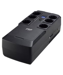 Fortron Source UPS NanoFit 800VA/480W, Offline, 2×USB, 6×Schuko, RJ45, 1×5Ah