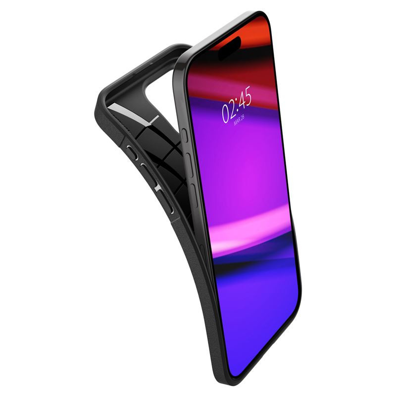Spigen Core Armor, zaštitna maska za telefon, mat crna - iPhone 15 Pro Max (ACS06441)