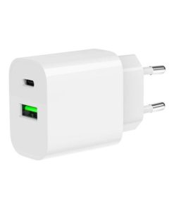Gembird 2-port 20 W USB fast charger, white
