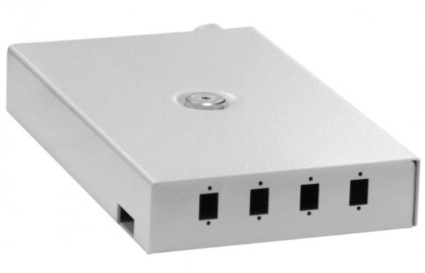 NFO Patch Panel Wall Mounted, 4x SC Simplex LC Duplex