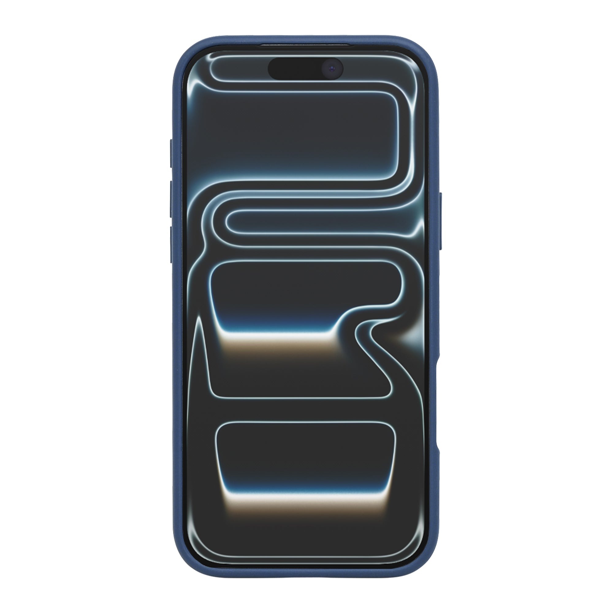 Rixus Crystal Amber Case For Apple iPhone 17 Pro Max, 18 Pro Max Blue