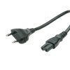 Roline VALUE naponski kabel 2-polni, IEC320 C7, 1.8m, crni