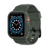 Spigen Rugged Armor Pro, zaštitna maska s remenom za Apple pametni sat, zelena - Apple Watch 8/7 (45mm)/SE 2022/6/SE/5/4 (44mm)
