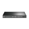 TP-Link Omada JetStream 28-port Gigabit L2+ Smart PoE+ preklopnik (Switch), 24×G-LAN, 4×10G SFP+, RJ45/microUSB console, 19" rack-mount (384W)