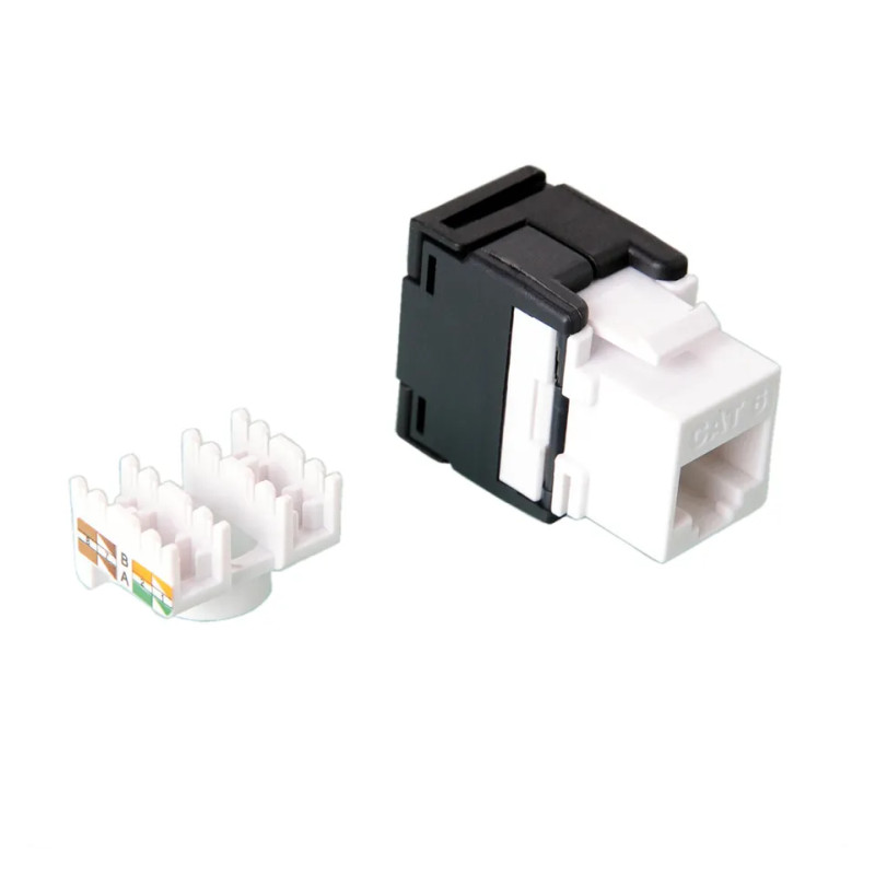 Roline VALUE RJ45 Keystone konektor Cat.6/Class E, UTP (tool-free), bijeli