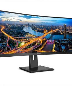 Philips 34" 346B1C/00 WQHD (3440×1440) zakrivljeni VA, 100Hz, 21:9, 5ms, 300cd/m2, 3000:1, HDMI/DP, 4×USB-A, 1xUSB-C, MultiView, zvučnici, crni