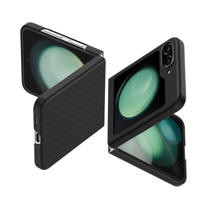 Spigen Air Skin Pro, zaštitna maska za telefon, crna - Samsung Galaxy Z Flip5 (ACS06239)
