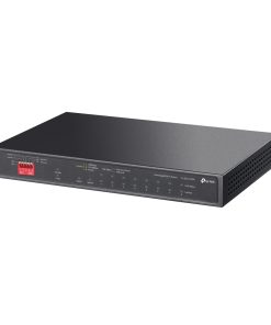 TP-Link 10-port Gigabit PoE preklopnik (Switch), 9×10/100/1000Mbps RJ45 Ports (6x PoE+, 2x PoE++, 2x Gigabit Non-PoE), 1×1000Mbps Combo SFP/RJ45 Port, metalno kućište (123W)