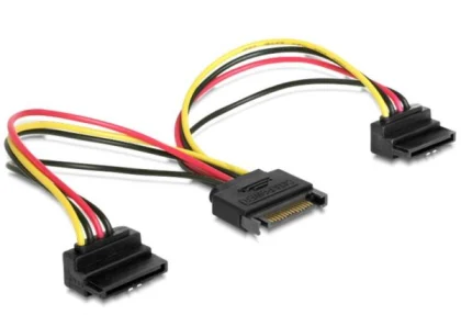 Gembird SATA power splitter, angled