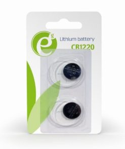 Gembird Button cell CR1220, 2-pack
