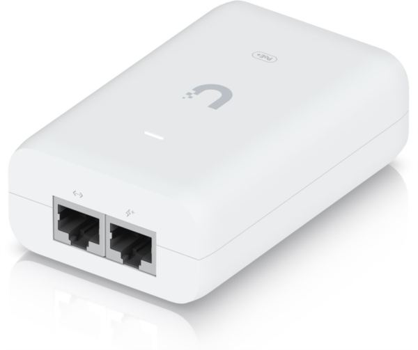 Ubiquiti U-POE (U-POE-at) Gigabit PoE injector, 48V, 30W