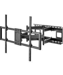 Roline VALUE zidni nosač za TV 60"-120", udaljenost od zida 75mm-703mm, nosivost 120kg, crni