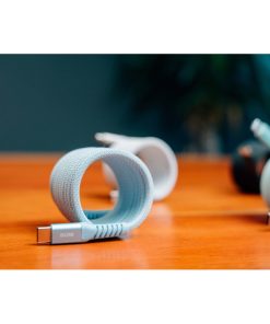 Verbatim Sync & Charge Magnetic kabel USB-C na USB-C, M/M, 60W PD3.0/QC3.0, plavi, 1.2m