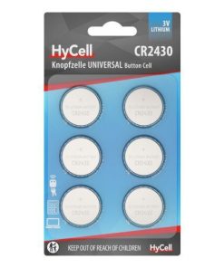 Ansmann Lithium Coin cells CR2430 6pcs blister packaging