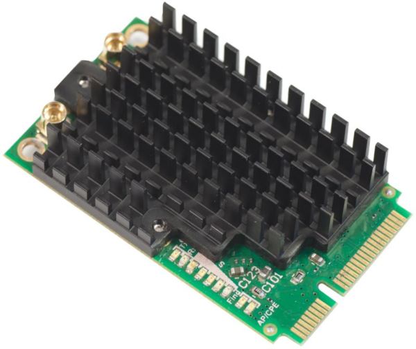 MikroTik 5GHz Wireless dual chain mini PCI-E card 27dBm