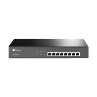 TP-Link 8-port Gigabit PoE+ preklopnik (Switch), 8×10/100/1000M RJ45 PoE ports, 802.3af/at, metalno kućište, 1U 13" (153W)