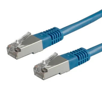 Roline VALUE S/FTP (PiMF) mrežni kabel oklopljeni Cat.6, 5.0m, plavi