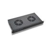 NaviaTec 19" ventilatorska jedinica, 1U, 2 ventilatora