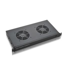 NaviaTec 19" ventilatorska jedinica, 1U, 2 ventilatora