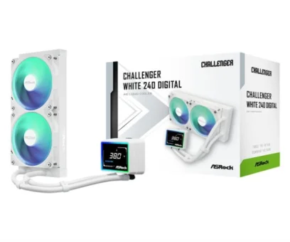 ASRock Challenger White 240 Digital AIO Liquid Cooler