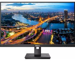 Philips 27" 276B1/00 QHD (2560×1440) IPS, Pivot, 75Hz, 4ms, 1000:1, 350 cd/m2, 2×HDMI/DP, 4×USB3.2, USB-C 90W, RJ-45, HDCP, zvučnici, crni
