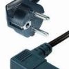 Transmedia Power Cable Schuko -angled IEC 320 plug 2m