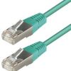 Transmedia FTP Cat.5e Kabel 10M, green