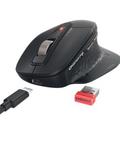 Cherry STREAM ULTIMATE ergonomski miš, crni