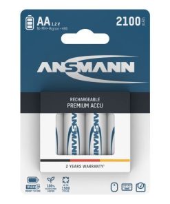 Ansmann NiMH Rechargeable battery AA HR6 2100 mAh maxE 4 pcs.