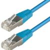 Transmedia S-FTP Cat5E Patch Kabel (RJ45), Blue 0,5m