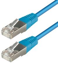 Transmedia S-FTP Cat5E Patch Kabel (RJ45), Blue 0,5m