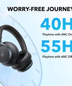 Anker Soundcore Space One naglavne bluetooth slušalice, crne, A3035G11