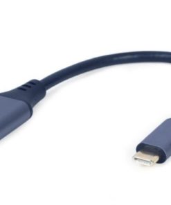 Gembird USB Type C to OTG USB A Female adapter, space grey