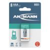 Ansmann Dect NiMH Rechargeable battery AAA HR03 800 mAh maxE 2 pcs.