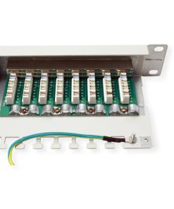 Roline VALUE Cat.5e/Class D 19" Patch Panel 24-porta STP, svijetlo sivi