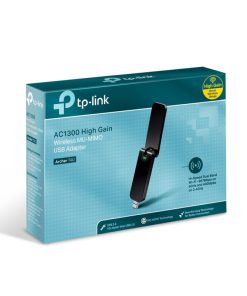 TP-Link AC1300 Archer T4U bežični Dual-Band USB3.0 adapter 400Mbps/867Mbps (2.4GHz/5GHz), 802.11a/b/g/n/ac, WPA2/WPA, WPS