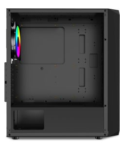 Bit Force PALADIN ARGB-4 Gaming Midi Tower ATX kućište bez napajanja, crno