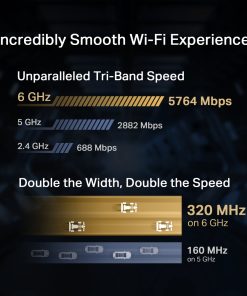 TP-Link BE9300 Archer TBE552E bežični Tri-Band Wi-Fi 7, BT5.4 PCI-E adapter, 5760Mbps/2880Mbps/688Mbps (2.4GHz/5GHz/6GHz), MLO, 2×antene