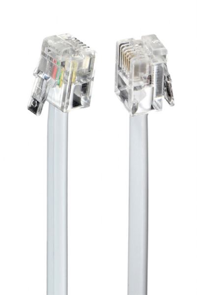 Gembird Telephone cord 6P4C 10 meters