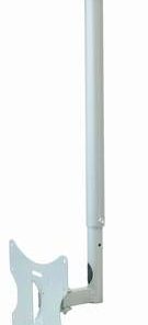 Transmedia LCD Flat Screen (25-76 cm) Ceiling Bracket, Silver