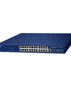 Planet 24-Port 10 100 1000T 802.3bt PoE 4-Port 10G SFP Managed Ethernet Switch
