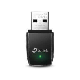 TP-Link AC1300 Archer T3U bežični Dual-Band (2.4GHz/5GHz) MU-MIMO mini USB3.0 adapter, 400Mbps/867Mbps, 802.11ac