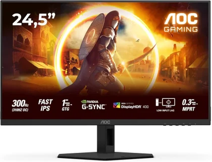 AOC 25G4SRE 24,5", 2xHDMI, DP, 300Hz, 1ms